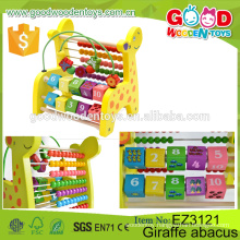 New Design Kids Counting Toys Educational Wooden Mathematics Learning Set Abacus for Children
